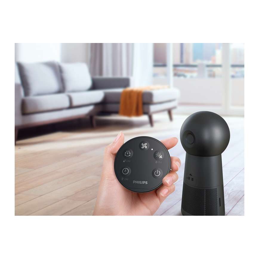 Philips AMF220/15 - Légtisztító, ventilátor és légfűtő 3 az 1-ben SERIES 2000 230V + távirányító