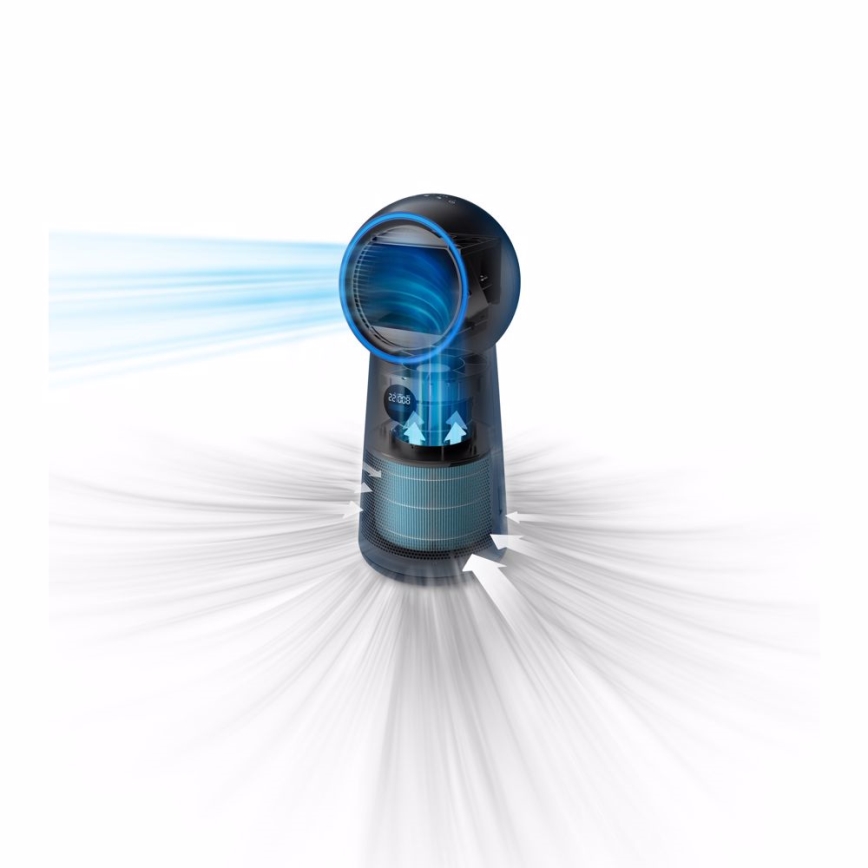 Philips AMF220/15 - Légtisztító, ventilátor és légfűtő 3 az 1-ben SERIES 2000 230V + távirányító