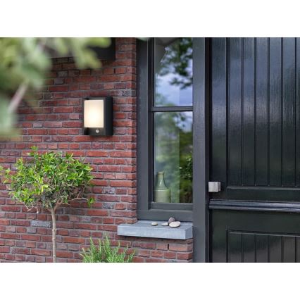 Philips - LED kültéri fali lámpa érzékelővel ARBOUR LED/3,8W/230V 2700K IP44