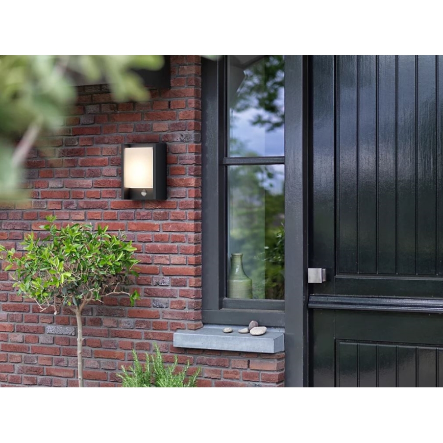 Philips - LED kültéri fali lámpa érzékelővel ARBOUR LED/3,8W/230V 2700K IP44