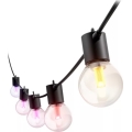 Philips - bővíthető, dimmelhető RGBW LED-es kültéri fényfüzér Hue FESTAVIA 10xLED 7m IP65