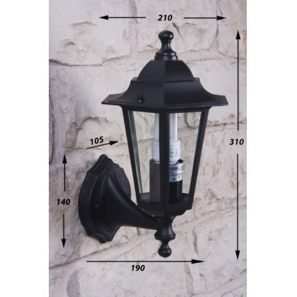 Philips - LED Kültéri fali lámpa 1xE27/10W/230V IP44