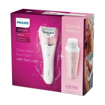 Philips BRP545/00 - Epilátor Satinelle Advanced + tisztítókefe