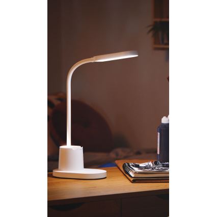 Philips - LED érintőkapcsolós asztali lámpa BUCKET LED/7W/5V 1800 mAh 3000/4000/5700K CRI 90