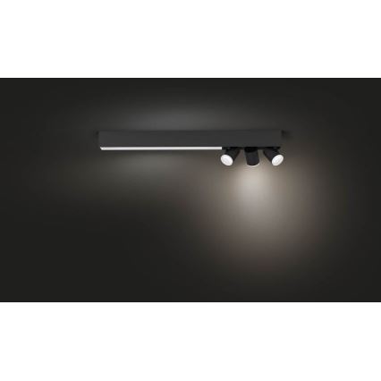 Philips - LED RGBW állítható fényerejű spotlámpa LED/25W/230V + 3xGU10/5,7W