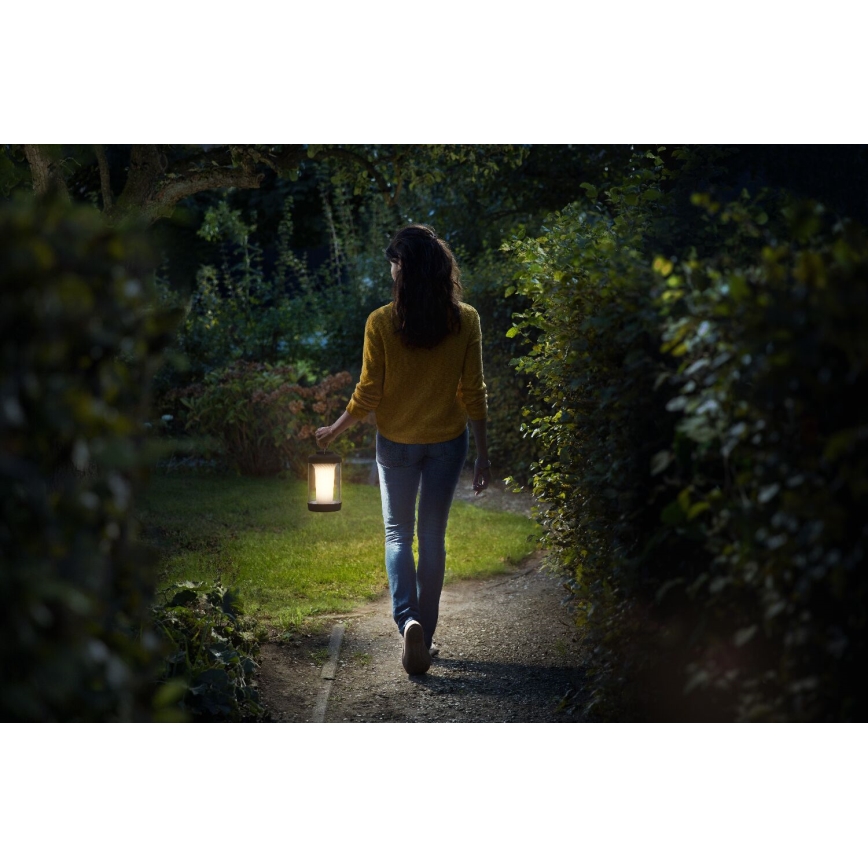 Philips - LED állítható fényerejű hordozható lámpa CICERO LED/6W/5V 4000 mAh IP54