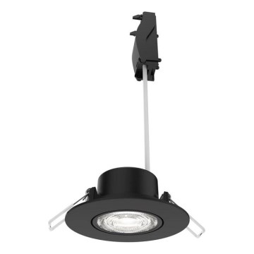 Philips - CILANTRO dimmelhető süllyesztett LED lámpatest LED/5W/230V/2700K fekete