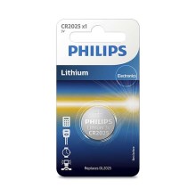 Philips CR2025/01B - Lítium elem CR2025 MINICELLS 3V 165mAh