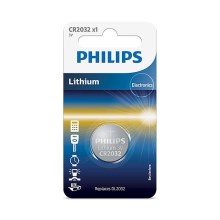 Philips CR2032/01B - Lítium gombelem CR2032 MINICELLS 3V 240mAh