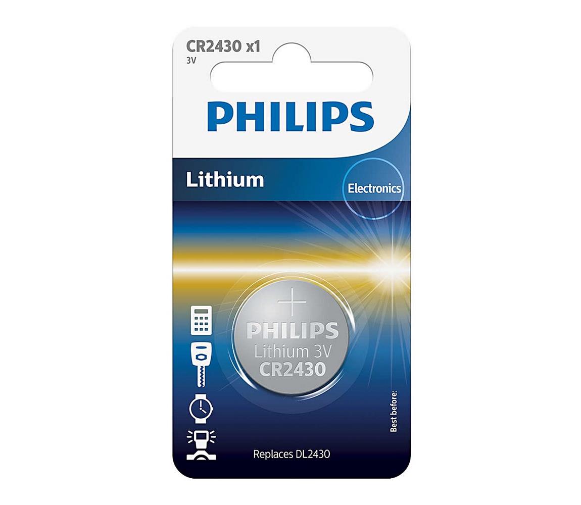 Philips CR2430/00B lítium gombelem CR2430 MINICELLS 3V 300mAh Phil