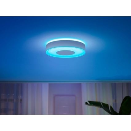 Philips - LED RGB dimmelhető mennyezeti lámpa Hue INFUSE LED/33,5W/230V 2000-6500K Ø 381 mm fehér