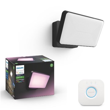 Philips - Dimmelhető RGB LED kültéri reflektor Hue DISCOVER LED/15W/230V 2000-6500K IP44 + Hue Bridge