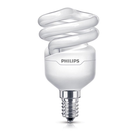 Philips - Energiatakarékos izzó 1xE14/12W/230V TORNADO 2700K