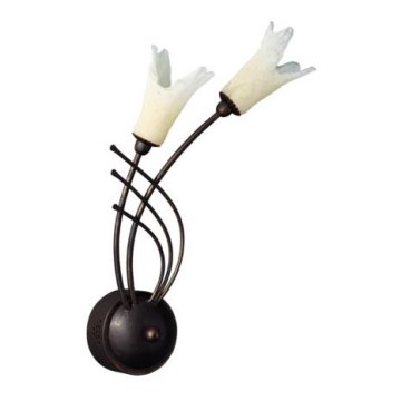 Philips Eseo 38002/43/13 - TORELLI fali lámpa 2xG4/20W barna