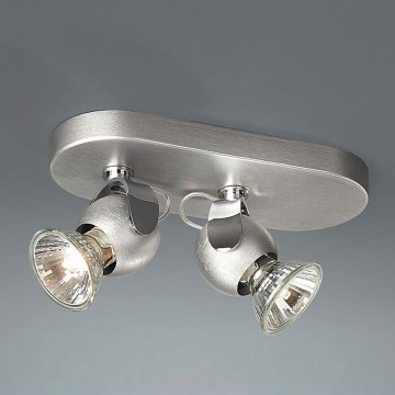 Philips Eseo 55552/48/13 - MINHO spotlámpa 2xGU10/50W alumínium