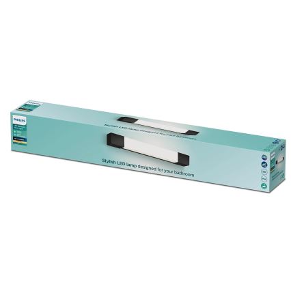 Philips - Fürdőszobai tükörmegvilágító ROVER LED/5W/230V IP44 fekete