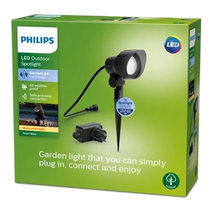 Philips - LED kültéri spotlámpa LED/24W/230V 2700K IP44