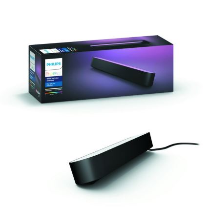 Philips - LED RGB Dimmelhető asztali lámpa HUE AMBIANCE LED/6W/230V fekete