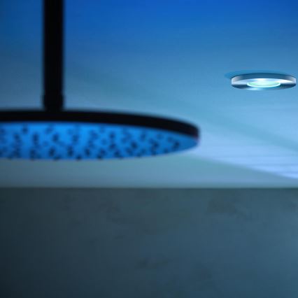 Philips - 3 db-os készlet RGB LED állítható fényerejű fürdőszobai világítás Hue XAMENTO 1xGU10/5,7W/230V IP44 2000-6500K