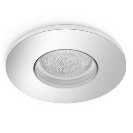 Philips - 3 db-os készlet RGB LED állítható fényerejű fürdőszobai világítás Hue XAMENTO 1xGU10/5,7W/230V IP44 2000-6500K