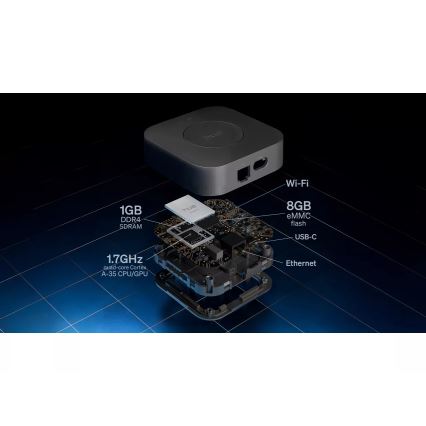 Philips - Hue BRIDGE PRO csatlakozó egység, fekete