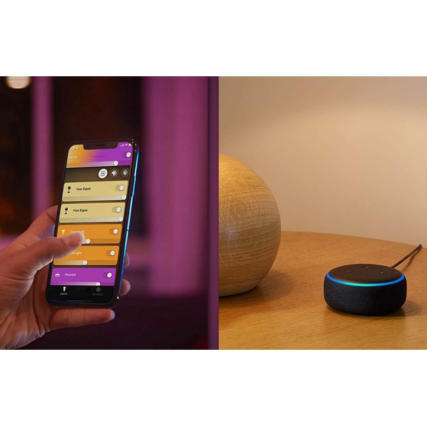 Philips - LED RGBW Dimmeres Hue CENTRIS spotlámpa LED/11W/230V + 2xGU10/5,7W