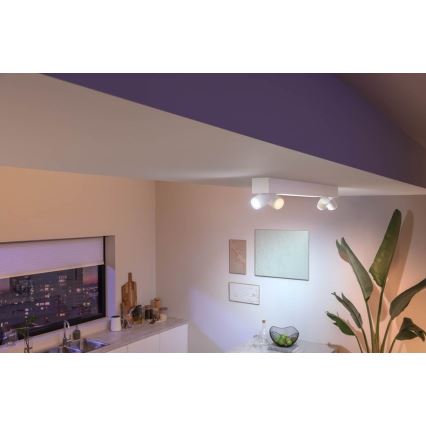 Philips - LED RGBW Dimmeres spotlámpa Hue CENTRIS LED/40W/230V + 4xGU10/5,7W