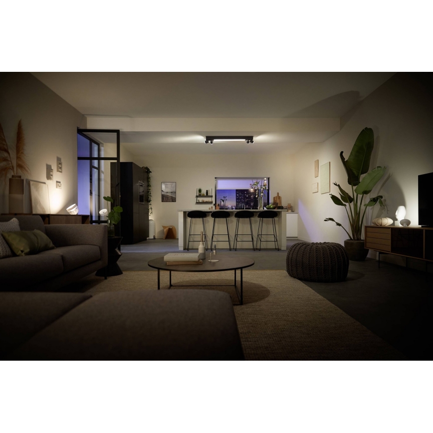 Philips - LED RGBW Dimmeres spotlámpa Hue CENTRIS LED/40W/230V + 4xGU10/5,7W