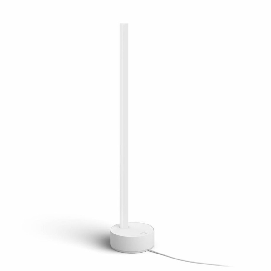 Philips - Hue SIGNE LED asztali lámpa, állítható fényerő, RGB, LED/12W/230V, 2000-6500K, fehér