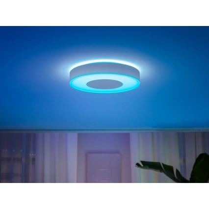 Philips - RGB LED dimmelhető mennyezeti lámpa Hue INFUSE LED/52,5W/230V 2000-6500K átm. 425 mm fehér
