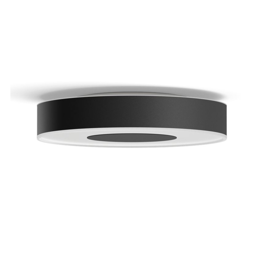 Philips - LED RGB Fényerőszabályozható mennyezeti lámpa Hue INFUSE LED/33,5W/230V 2000-6500K átm. 381 mm fekete
