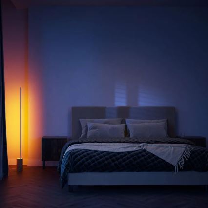 Philips - LED RGBW állítható fényerejű állólámpa Hue SIGNE LED/29W/230V 2000-6500K bézs