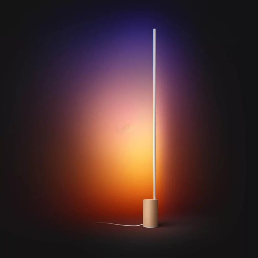 Philips - LED RGBW állítható fényerejű állólámpa Hue SIGNE LED/29W/230V 2000-6500K bézs