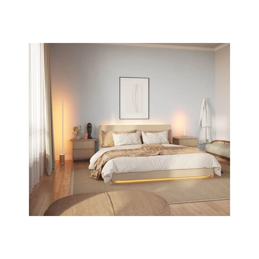 Philips - Hue SIGNE LED asztali lámpa, állítható fényerővel, RGBW, 11,8W, 230V, 2000-6500K