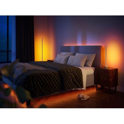 Philips - Hue SIGNE LED asztali lámpa, állítható fényerővel, RGBW, 11,8W, 230V, 2000-6500K