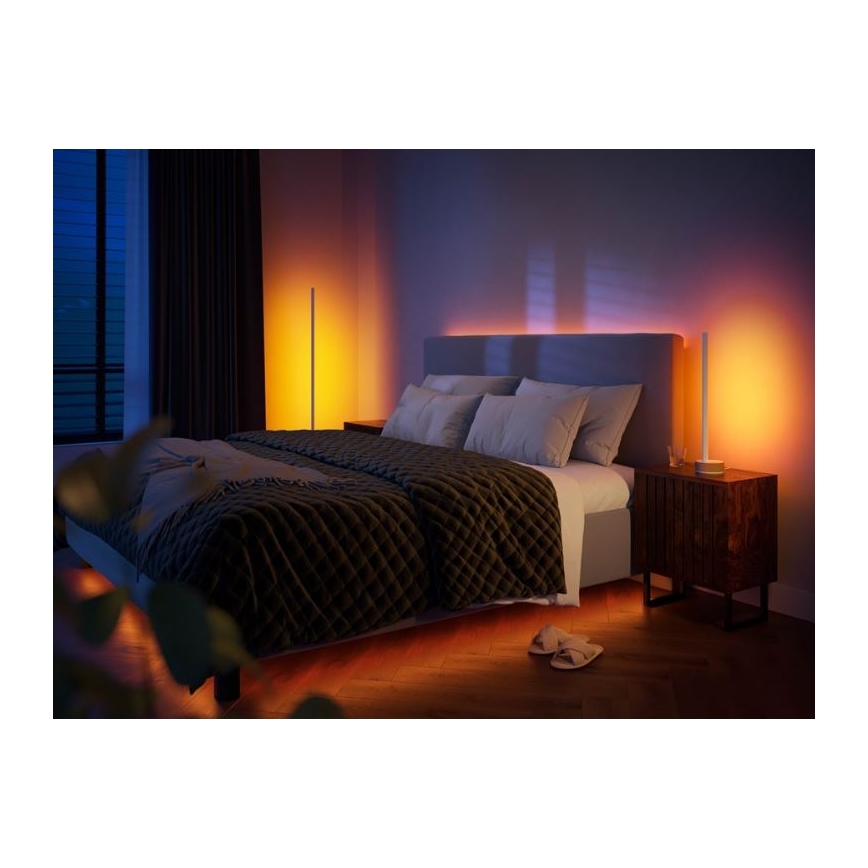 Philips - Hue SIGNE LED asztali lámpa, állítható fényerővel, RGBW, 11,8W, 230V, 2000-6500K
