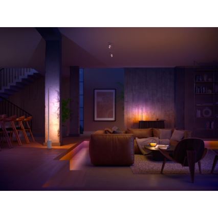 Philips - Hue SIGNE állítható fényerejű RGBW LED állólámpa LED/29W/230V 2000-6500K fehér
