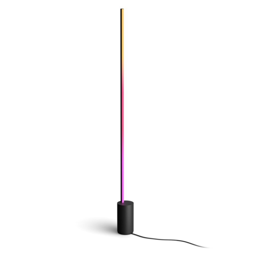 Philips - LED RGBW állítható fényerejű állólámpa Hue SIGNE LED/29W/230V 2000-6500K fekete