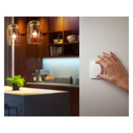 Philips - Hue TAP távirányító kapcsolóval 1xCR2032 fehér