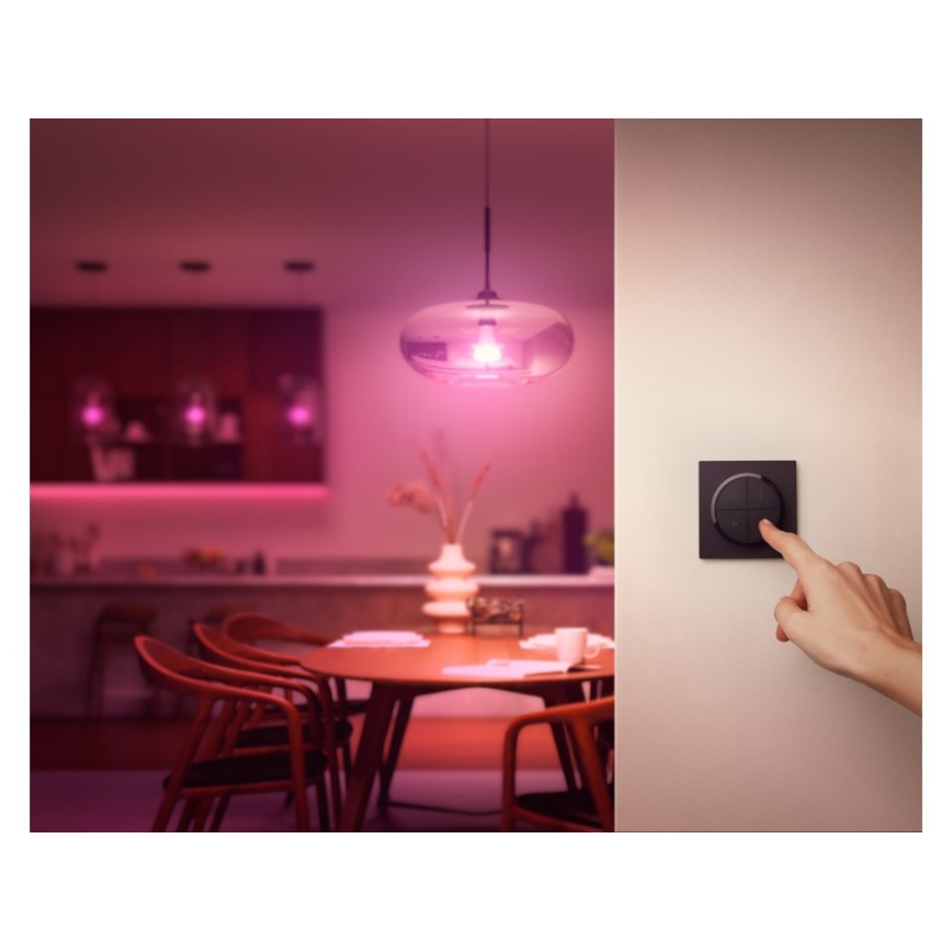 Philips - Hue TAP távirányító kapcsolóval 1xCR2032 fekete