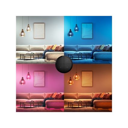Philips - Hue TAP távirányító kapcsolóval 1xCR2032 fekete