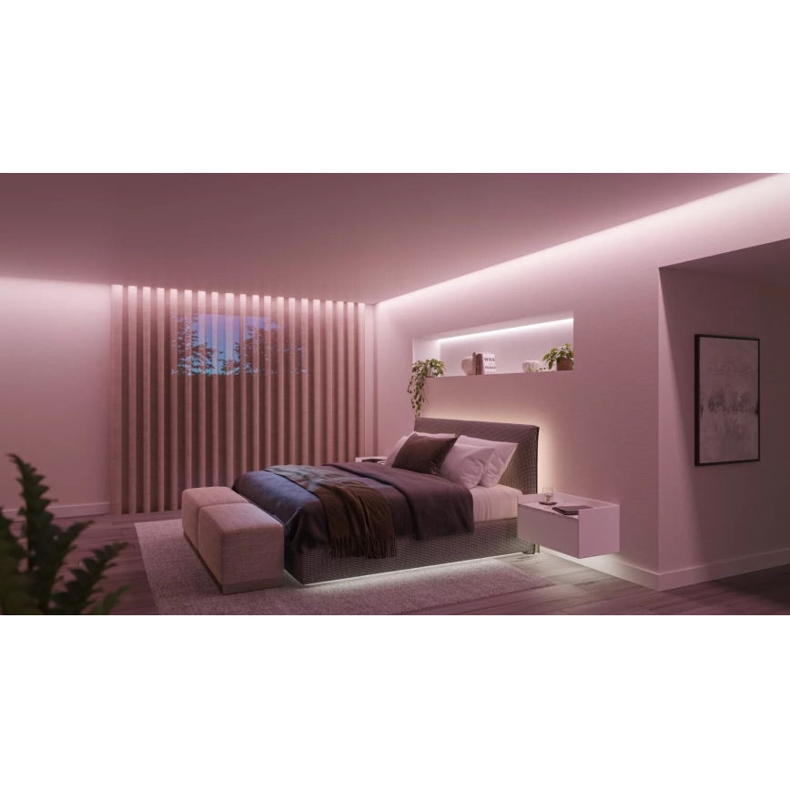 Philips - LED RGBW állítható fényerejű szalag Hue WHITE AND COLOR AMBIANCE 5m LED/20W/230V 2000-6500K
