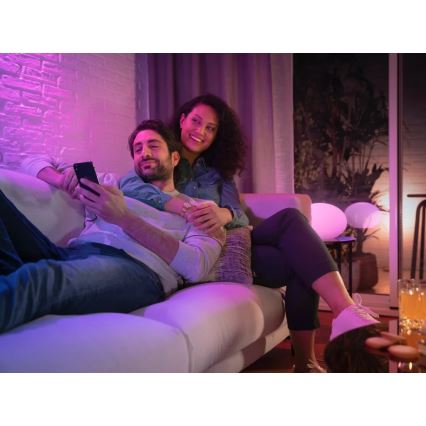 Kezdőcsomag Philips Hue WHITE AND COLOR AMBIANCE 3xGU10/4,2W/230V 2200-6500K + Hue bridge