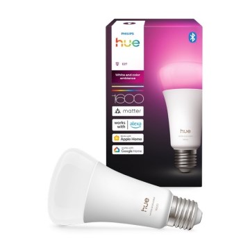 Philips Hue WHITE AND COLOR AMBIANCE E27/11,8W/230V LED dimmelhető izzó 1000-20000K