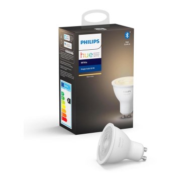Philips Hue WHITE GU10/5,2W/230V 2700K állítható fényerejű LED izzó