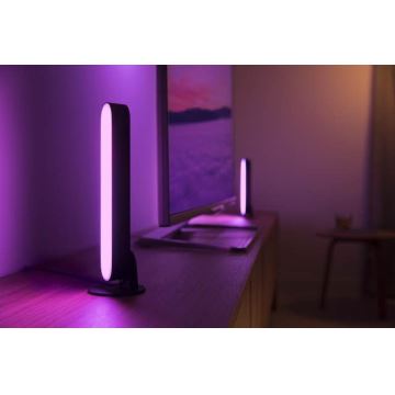 Philips - KÉSZLET 2x LED RGB Dimmelhető asztali lámpa Hue PLAY AMBIANCE LED/6W/230V