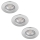 Philips - KÉSZLET 3x LED Dimmelhető fürdőszobai lámpa DIVE LED/5W/230V IP65