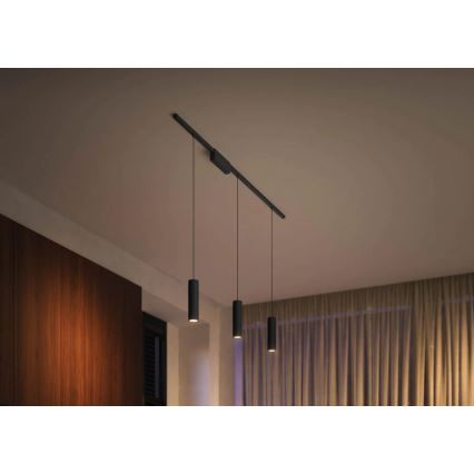 Philips - KÉSZLET 3x LED RGBW Dimmelhető csillár zsinóron sínrendszerhez Hue PERIFO LED/15,6W/230V 2000-6500K