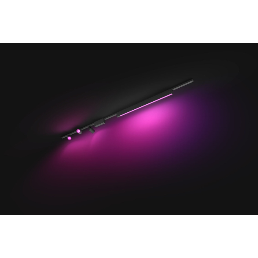 Philips - KÉSZLET 4xLED RGB Dimmelhető lámpa sínrendszerhez Hue PERIFO LED RGB/44,6W/230V 2000-6500K