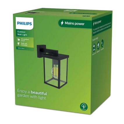 Philips - Kültéri fali lámpa BELLINI 1xE27/25W/230V IP44